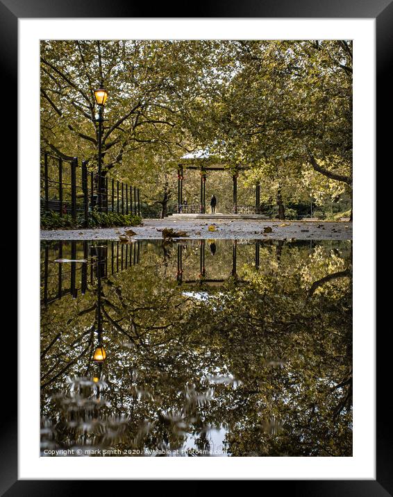 Outdoor  Framed Mounted Print by mark Smith