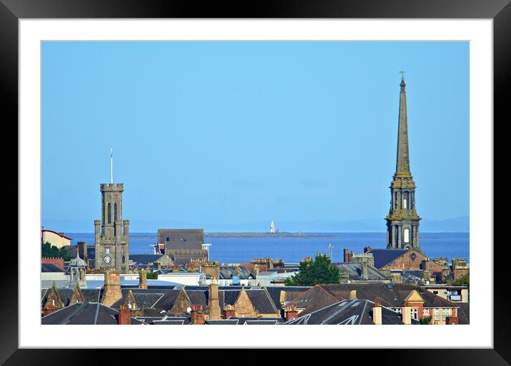 Ayr, its architecture  Framed Mounted Print by Allan Durward Photography