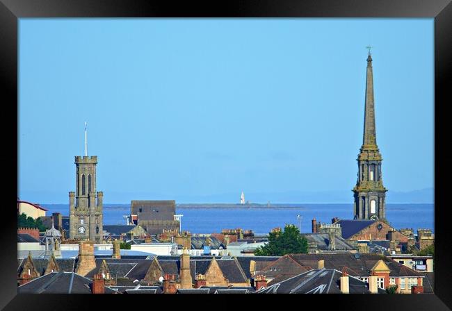 Ayr, its architecture  Framed Print by Allan Durward Photography