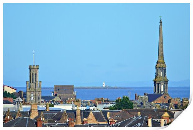 Ayr, its architecture  Print by Allan Durward Photography