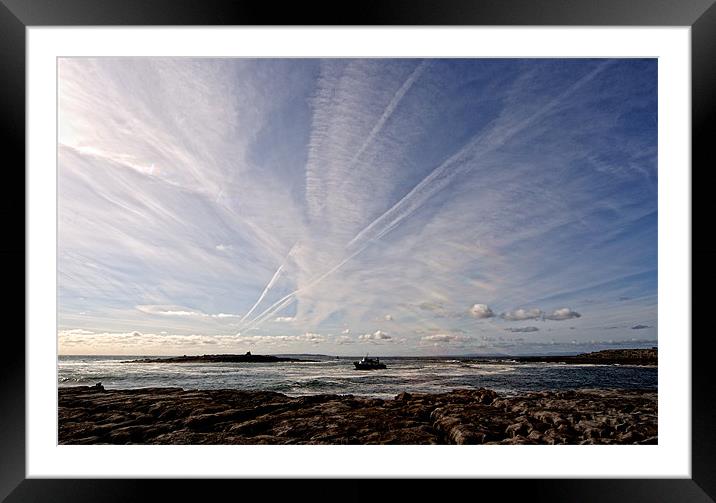 Big Sky Framed Mounted Print by Stephen Maxwell