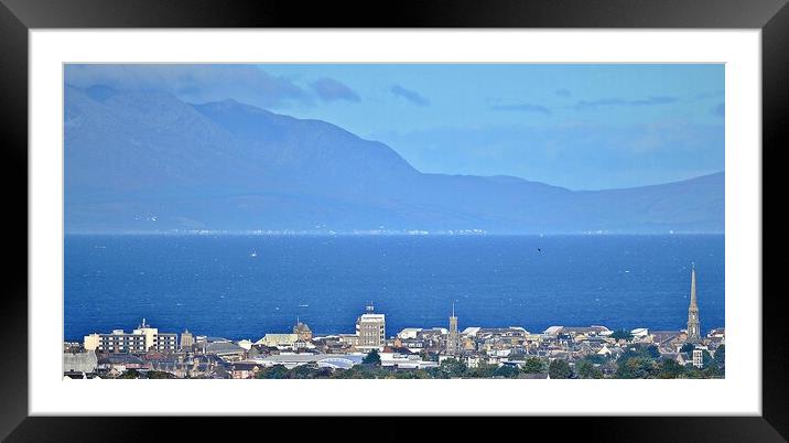 Auld Ayr in the sun  Framed Mounted Print by Allan Durward Photography