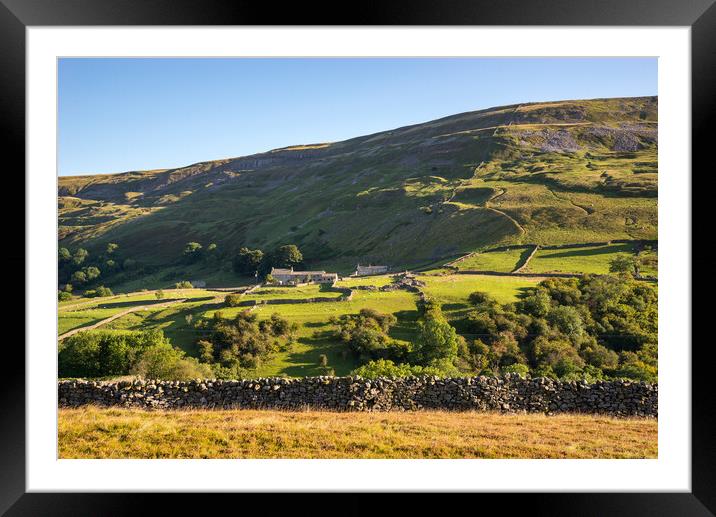 Arkengarthdale, North Yorkshire Framed Mounted Print by Andrew Kearton