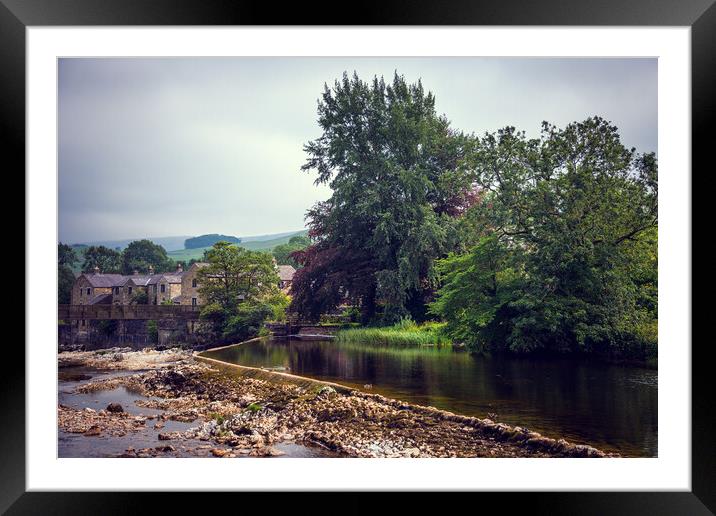 River Wharfe Framed Mounted Print by Svetlana Sewell