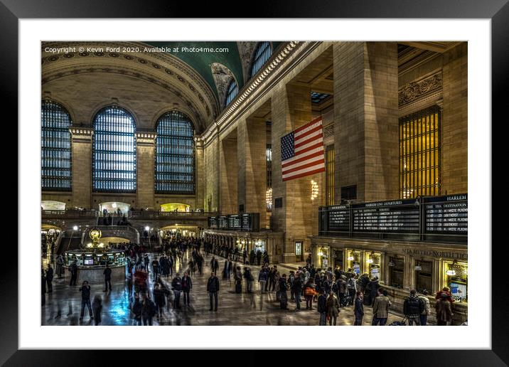 Grand Central NYC Framed Mounted Print by Kevin Ford