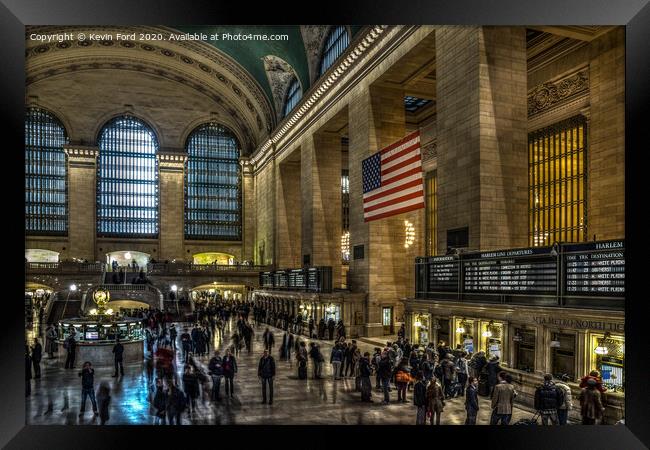 Grand Central NYC Framed Print by Kevin Ford