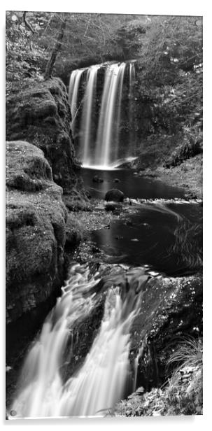 Dalcairney Falls, Dalmellington Acrylic by Allan Durward Photography