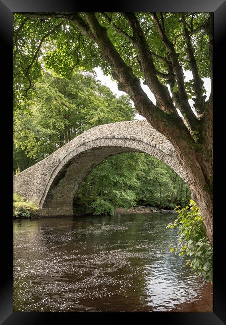 Ivelet Bridge, Swaledale, North Yorkshire Framed Print by Andrew Kearton
