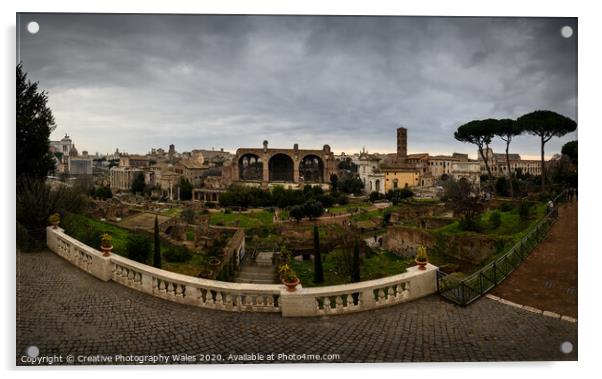 Ancient Rome, Italy Acrylic by Creative Photography Wales