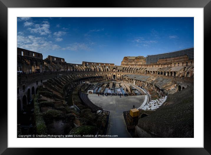 Rome, Italy Framed Mounted Print by Creative Photography Wales