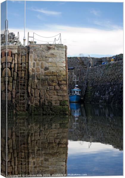 Crail Harbour  Canvas Print by Corinne Mills