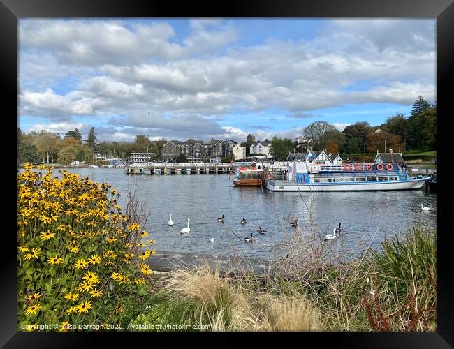 Bowness-on-Windermere  Framed Print by Ailsa Darragh