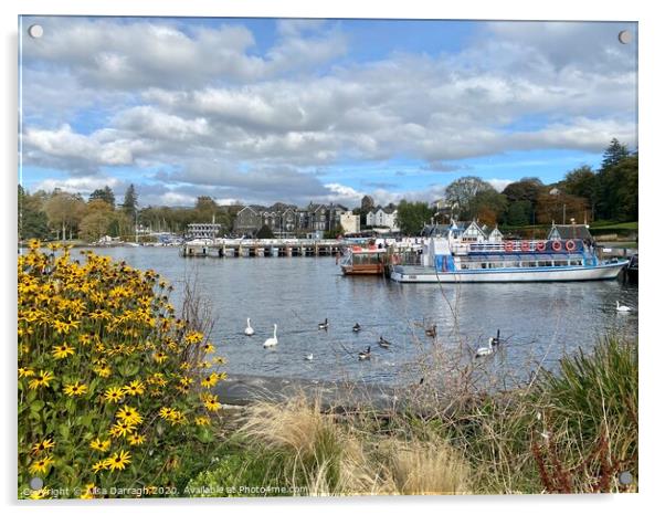 Bowness-on-Windermere  Acrylic by Ailsa Darragh