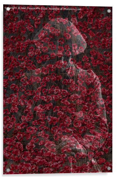WW1 tribute Acrylic by Alan Tunnicliffe
