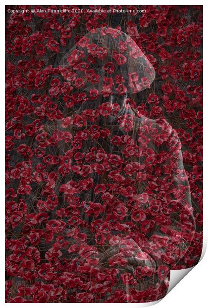 WW1 tribute Print by Alan Tunnicliffe