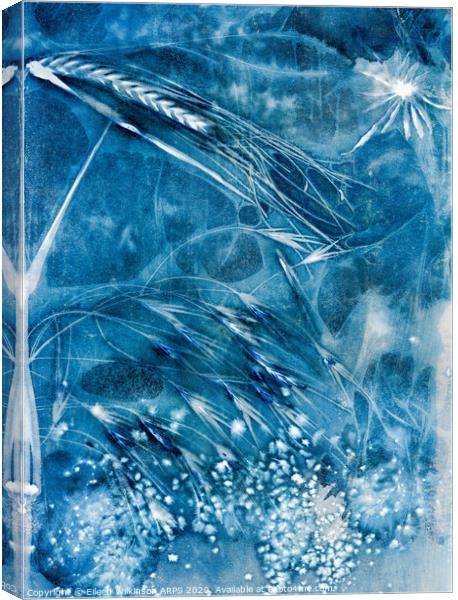Fairy Blue Canvas Print by Eileen Wilkinson ARPS EFIAP