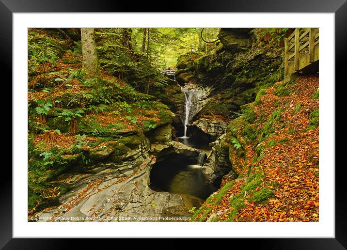 Archarn in Autumn  Framed Mounted Print by Lady Debra Bowers L.R.P.S