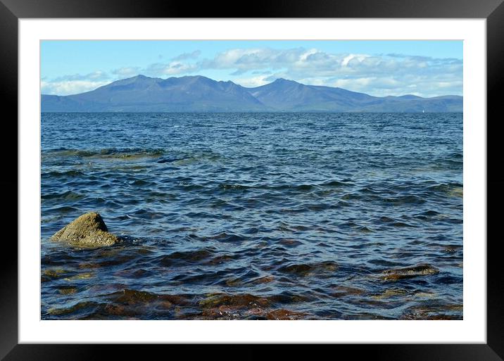 Beauty of Arran in scenic Scotland Framed Mounted Print by Allan Durward Photography