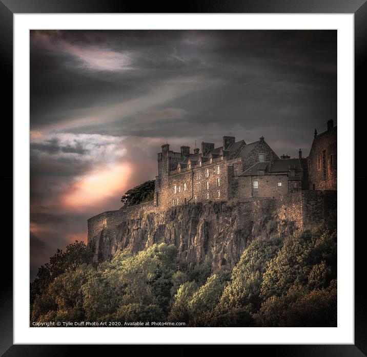 Stirling Castle Framed Mounted Print by Tylie Duff Photo Art