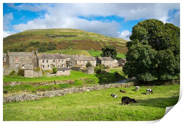 Thwaite, Swaledale, North Yorkshire Print by Andrew Kearton