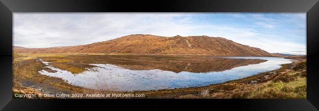 Autumn Reflections in Loch Ainort, Isle of Skye, S Framed Print by Dave Collins
