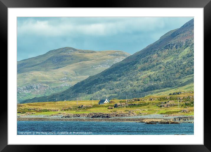 Isle of Mull landscape Framed Mounted Print by Phil Reay