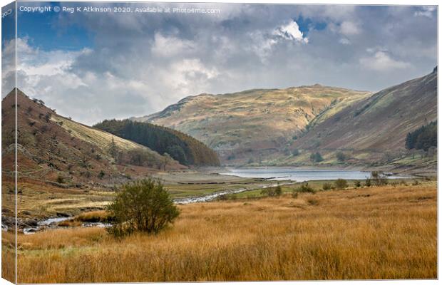 Haweswater and Mardale Canvas Print by Reg K Atkinson
