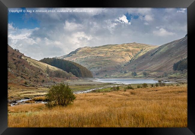 Haweswater and Mardale Framed Print by Reg K Atkinson