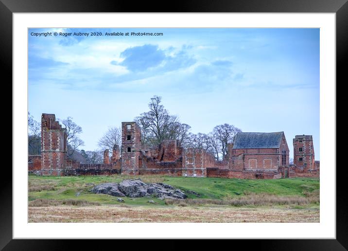 Bradgate House, Leicestershire  Framed Mounted Print by Roger Aubrey