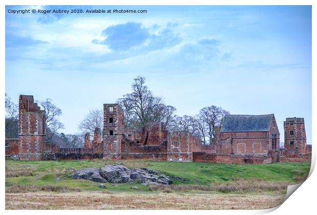Bradgate House, Leicestershire  Print by Roger Aubrey