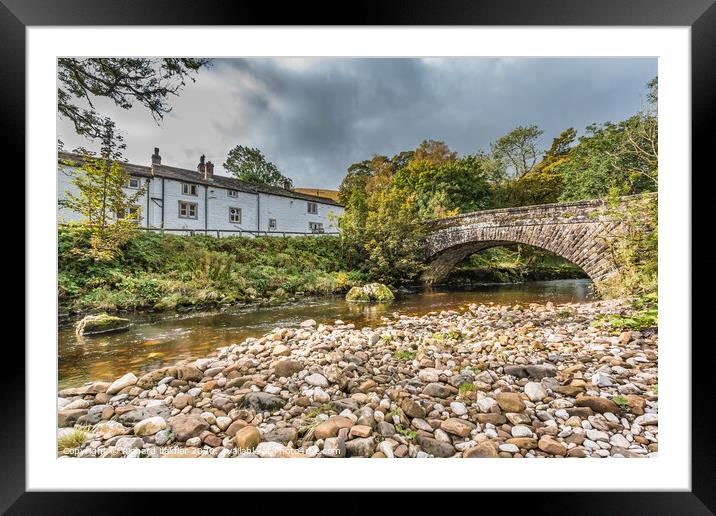 Hubberholme, Wharfedale, Yorkshire Dales Framed Mounted Print by Richard Laidler