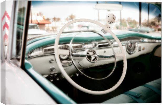 American Classic Car Canvas Print by David Hare