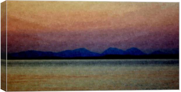 from mull of kintyre Canvas Print by dale rys (LP)