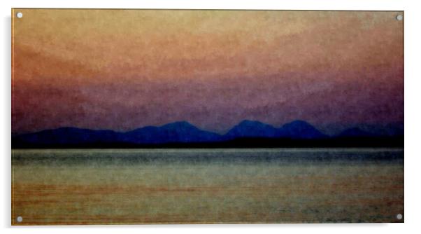 from mull of kintyre Acrylic by dale rys (LP)