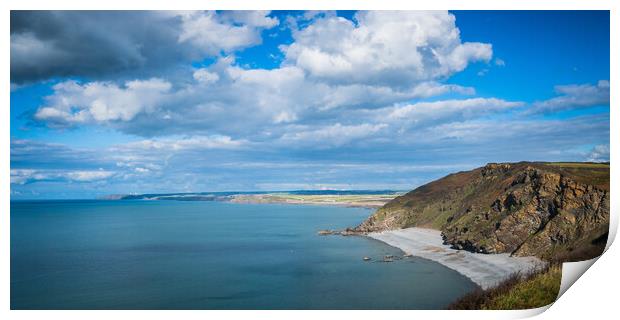 Millock Cornwall Print by David Wilkins