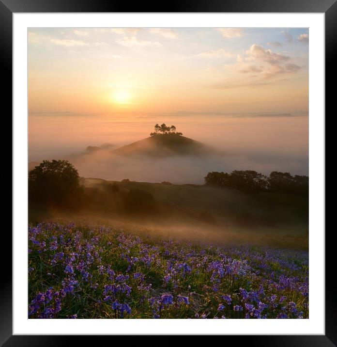 Colmer's Hill Framed Mounted Print by David Neighbour