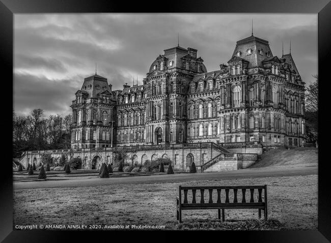 Majestic Bowes Museum A Timeless Beauty Framed Print by AMANDA AINSLEY