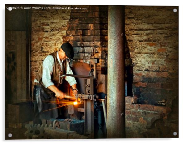 Blacksmith Acrylic by Jason Williams