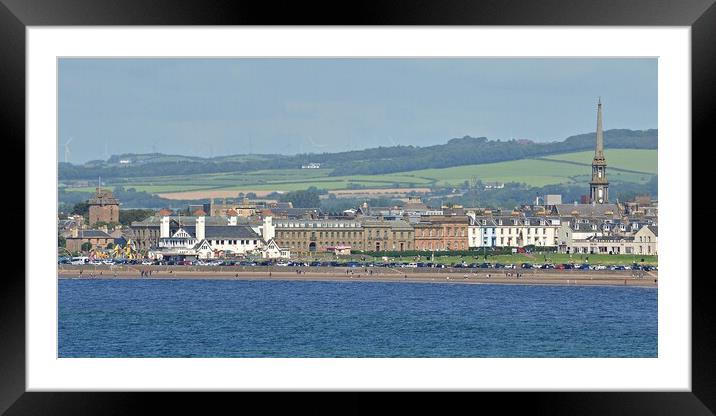 Ayr, Burns country Framed Mounted Print by Allan Durward Photography