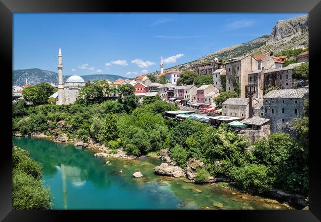 Ottoman Heritage in Mostar Framed Print by Kevin Snelling