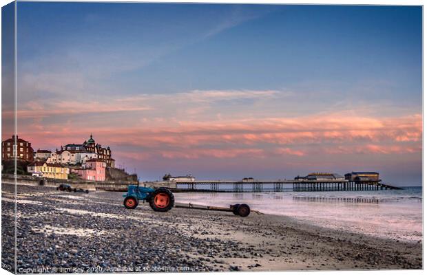 Cromer Beach Norfolk Canvas Print by Jim Key