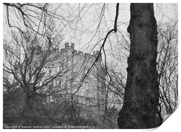 Durham Castle Print by Hannah Watson