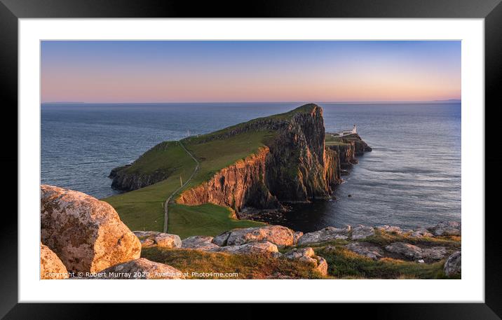 Neist Point Isle of Skye Framed Mounted Print by Robert Murray