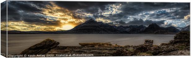 Isle of Skye, Elgol Sunrise Canvas Print by KJArt 
