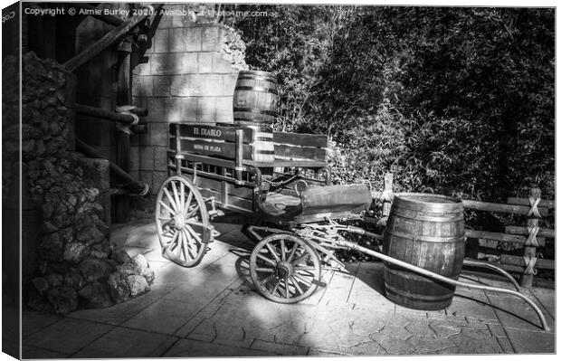 Cart and Barrel  Canvas Print by Aimie Burley