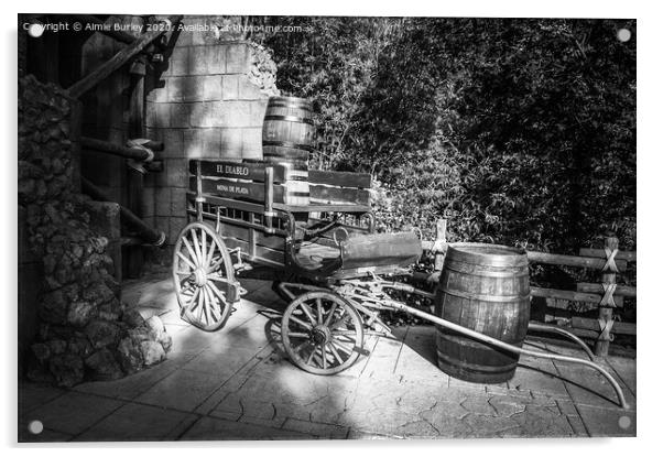 Cart and Barrel  Acrylic by Aimie Burley