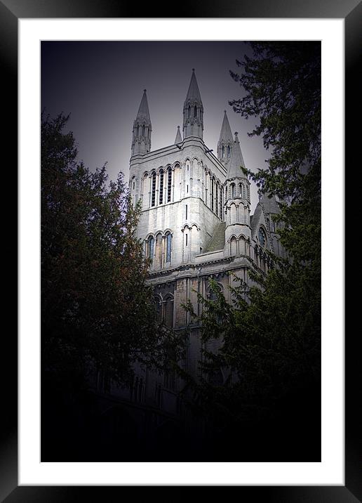 Cathedral Framed Mounted Print by Ian Jeffrey