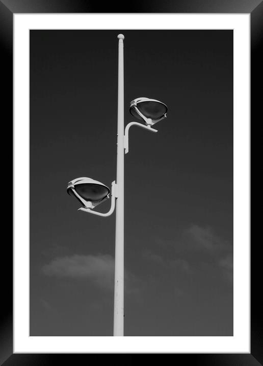 UFOs on a Pole Framed Mounted Print by Jeremy Hayden