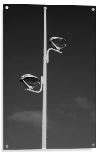 UFOs on a Pole Acrylic by Jeremy Hayden