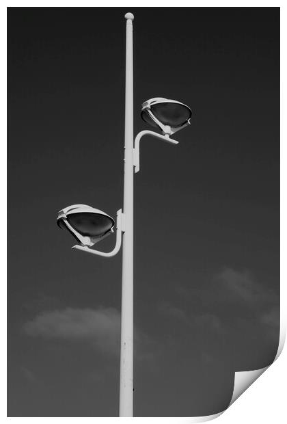 UFOs on a Pole Print by Jeremy Hayden